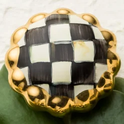 Courtly Check Round Knob