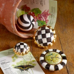 Courtly Check Round Knob