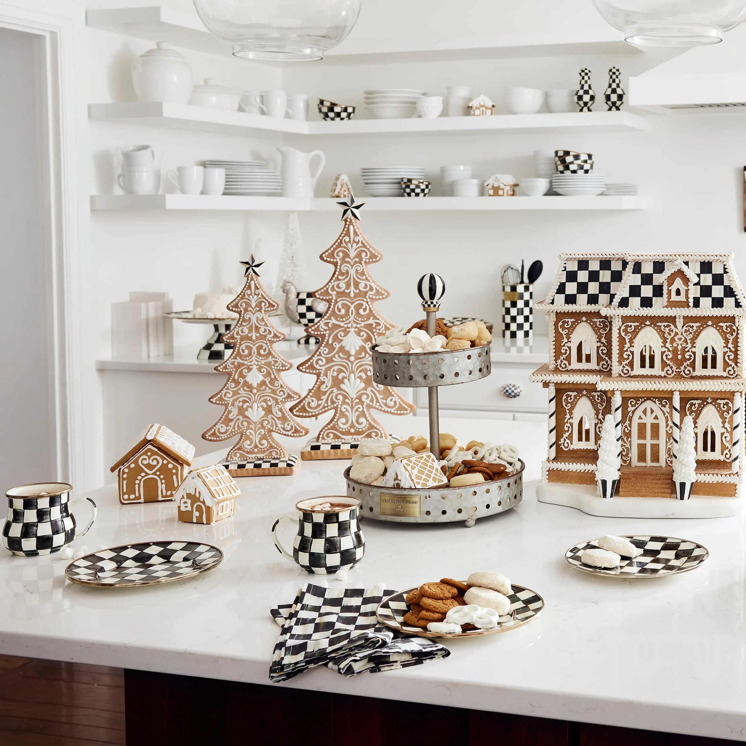 Courtly Check Salad/Dessert Plate