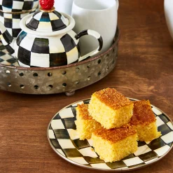 Courtly Check Salad/Dessert Plate