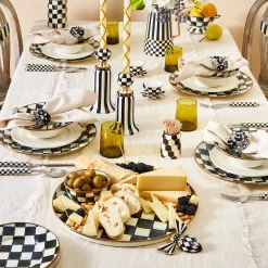 Courtly Check Salad/Dessert Plate