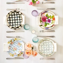Courtly Check Salad/Dessert Plate
