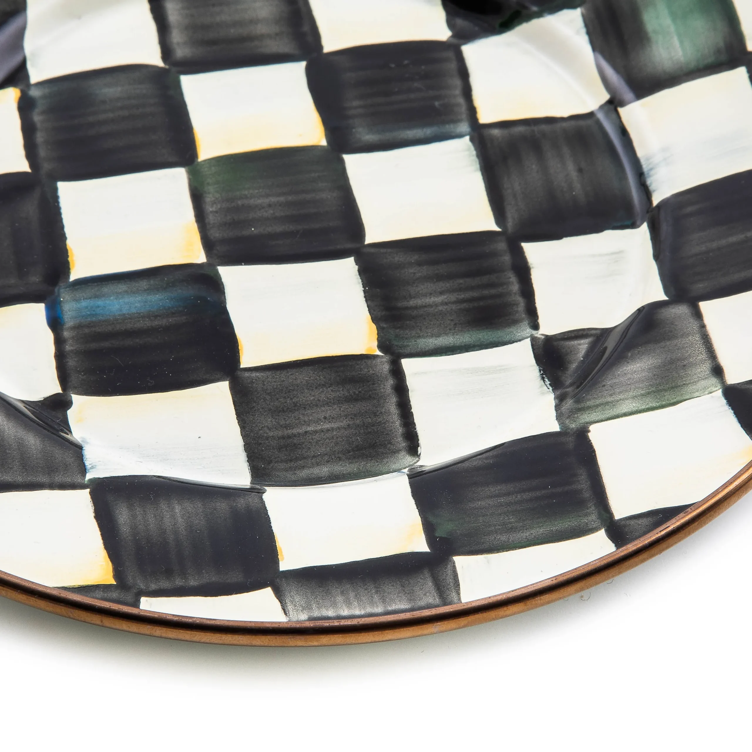 Courtly Check Salad/Dessert Plate