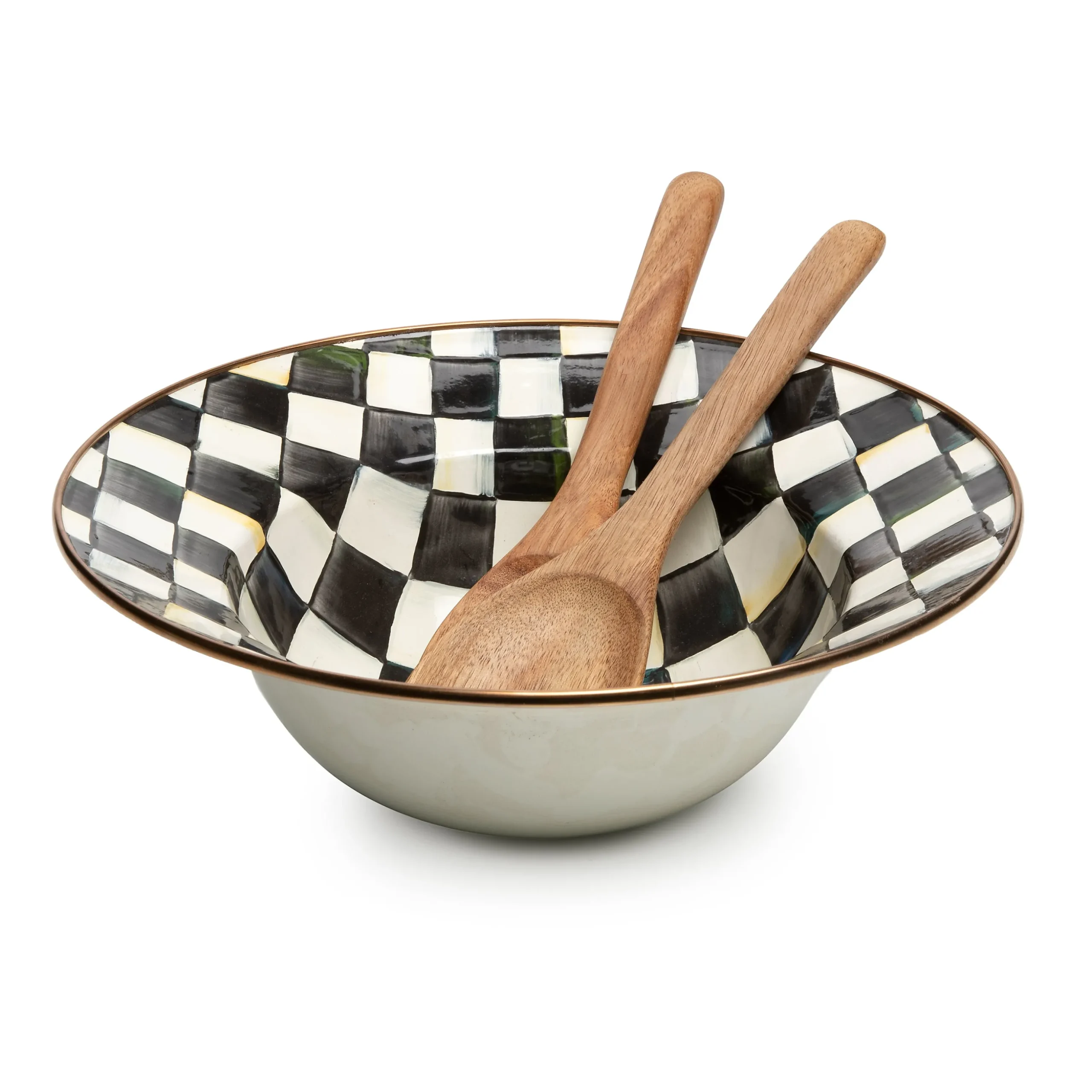 Courtly Check Salad Serving Set