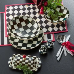 Courtly Check Salt & Pepper Shakers