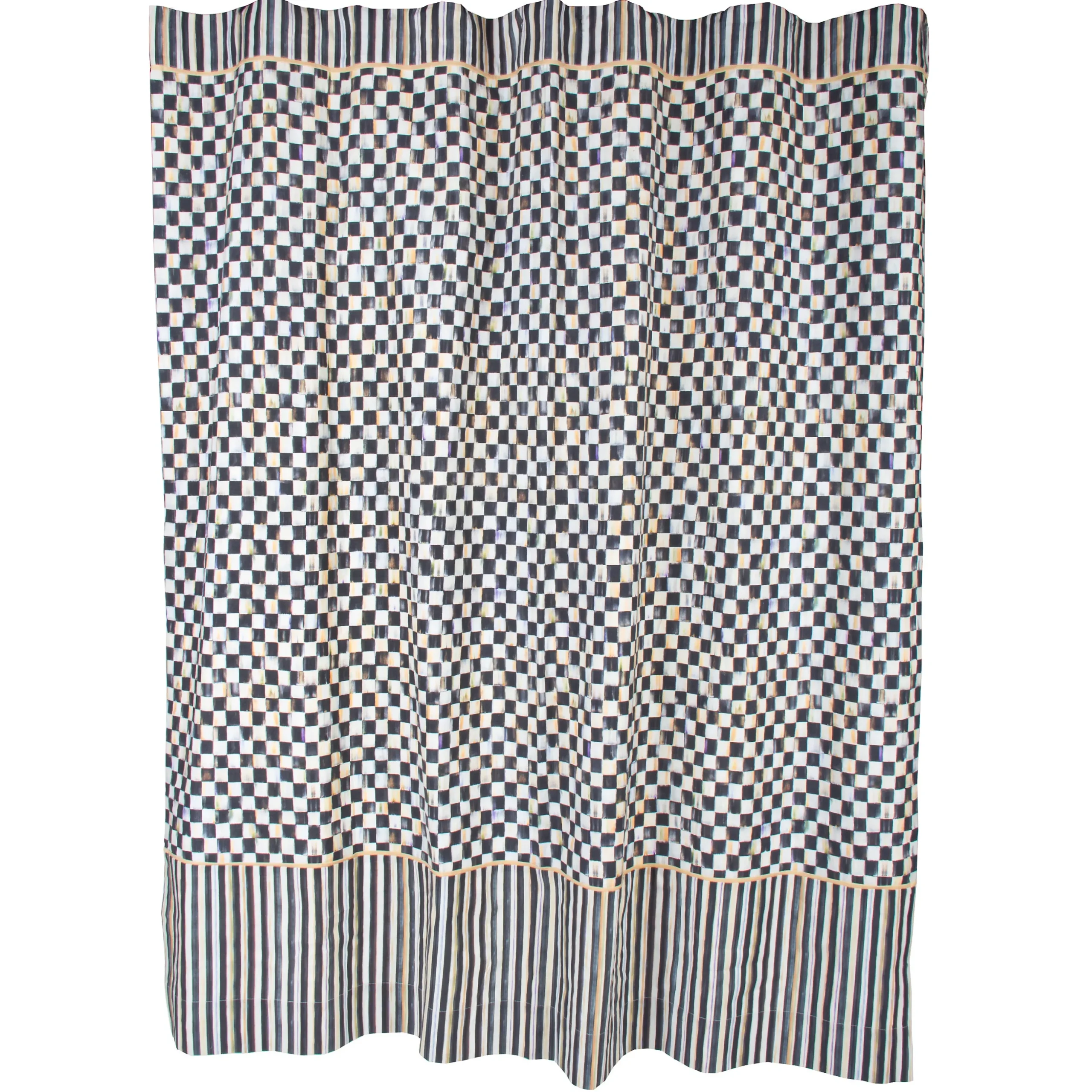 Courtly Check Shower Curtain