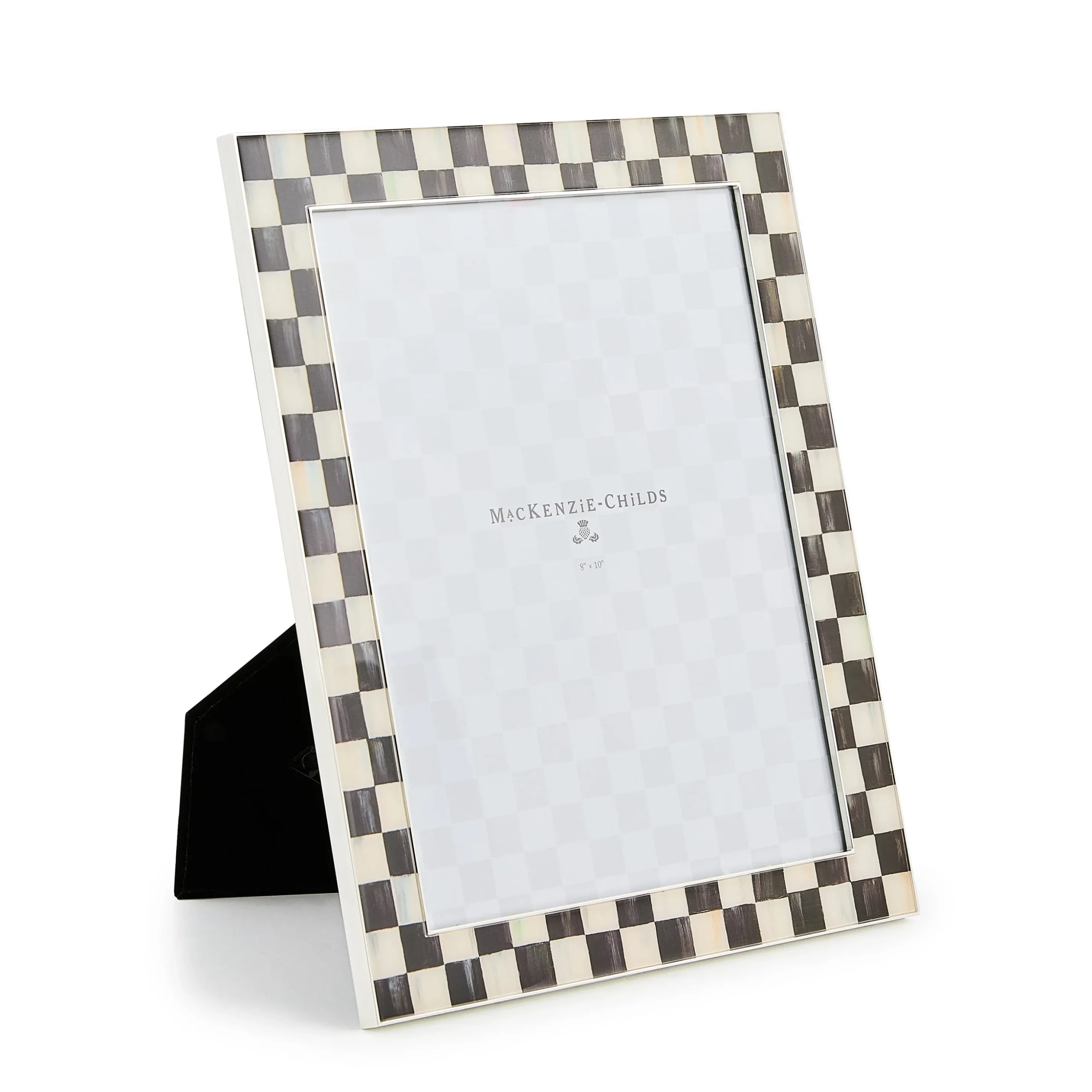 Courtly Check Silver Plated 8" x 10" Frame