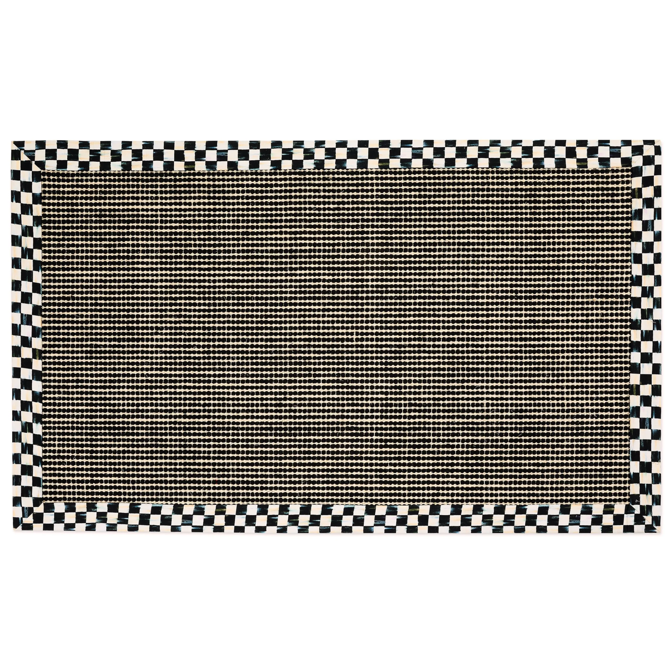 Courtly Check Sisal Dot 3' x 5' Rug