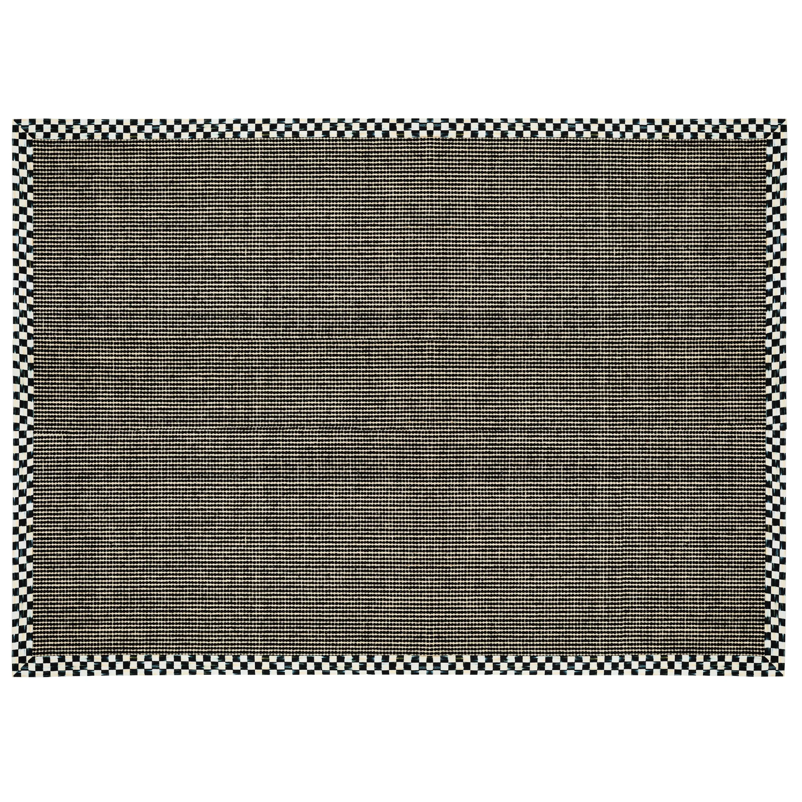 Courtly Check Sisal Dot 6' x 9' Rug