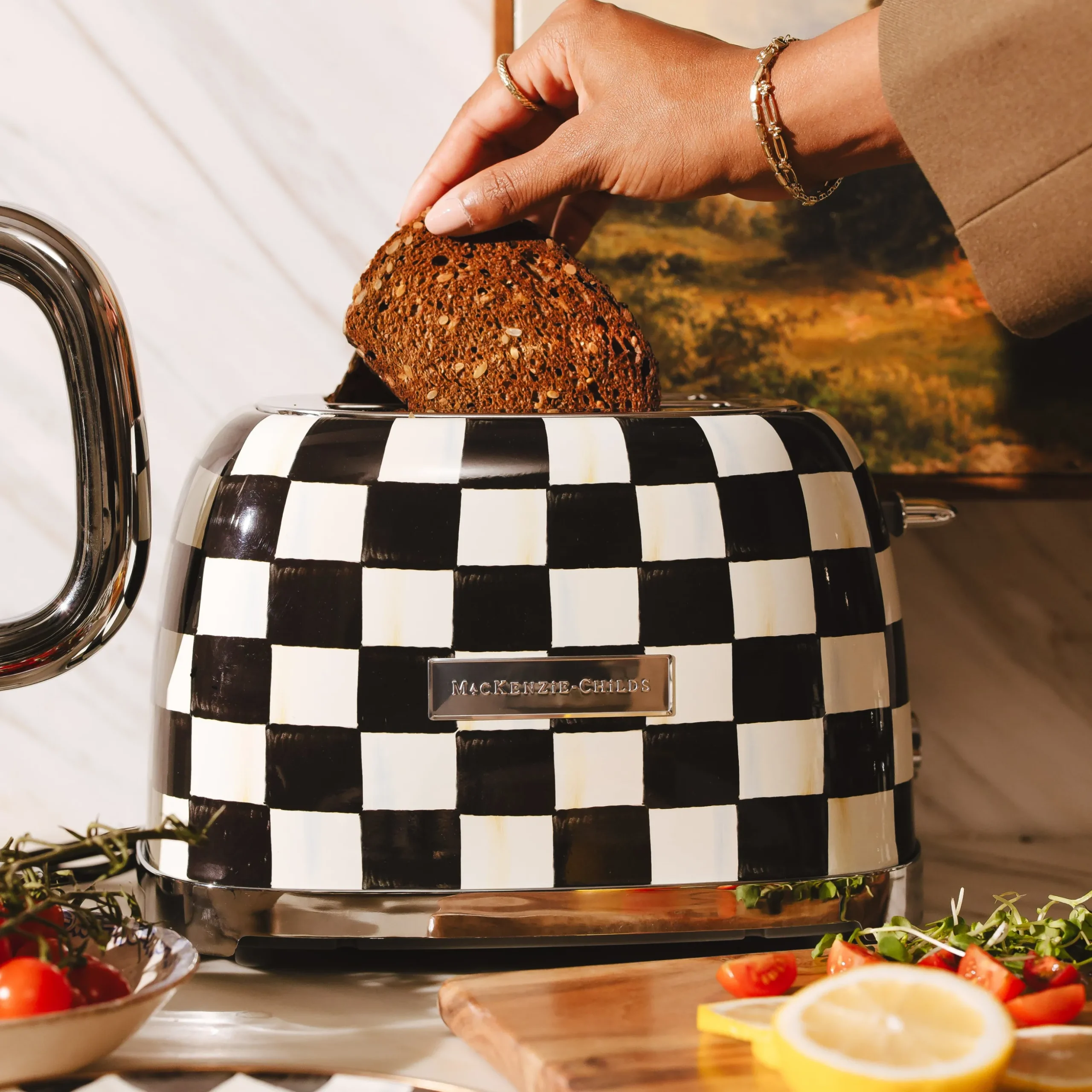 Courtly Check 2-Slice Toaster