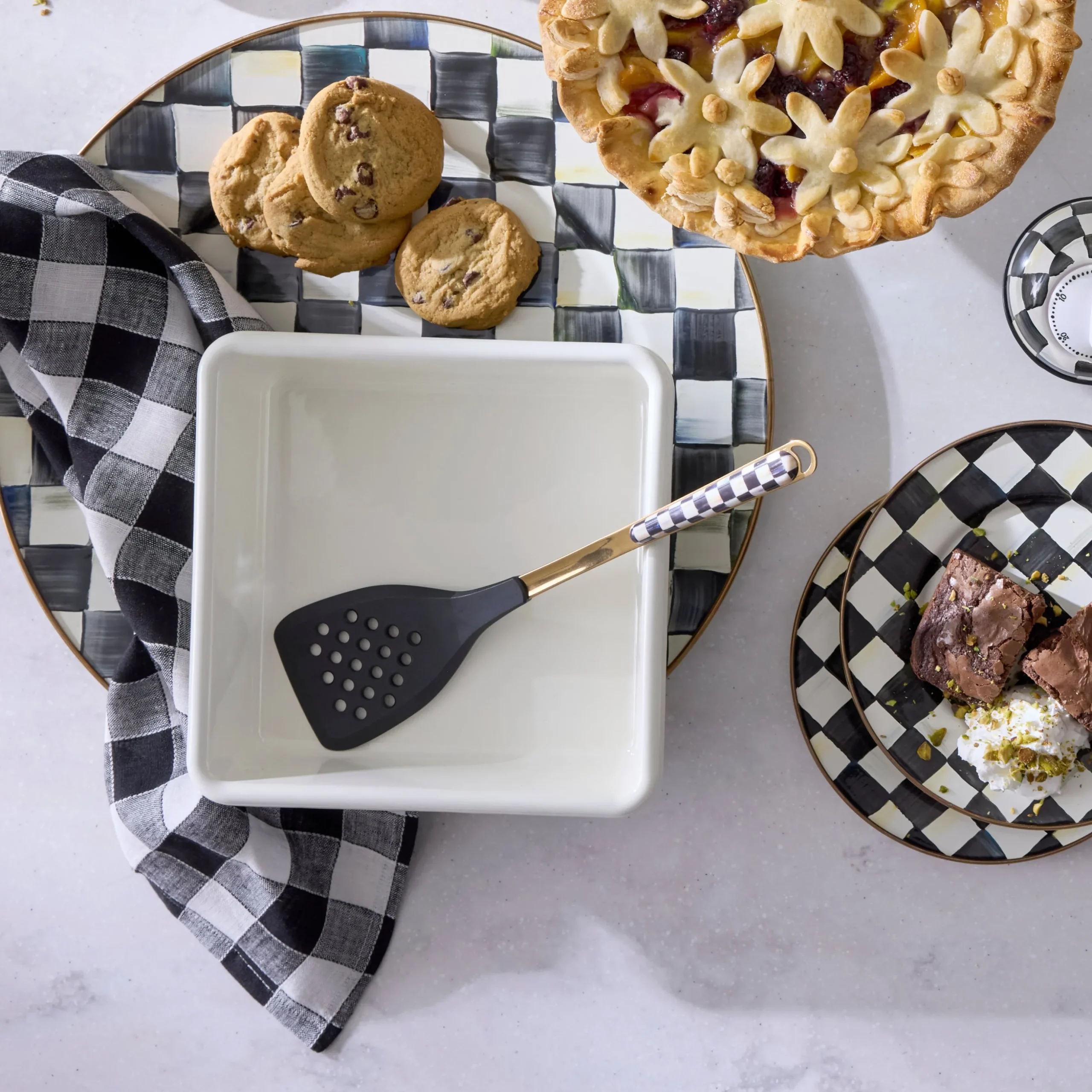 Courtly Check Slotted Spatula