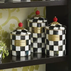 Courtly Check Small Canister