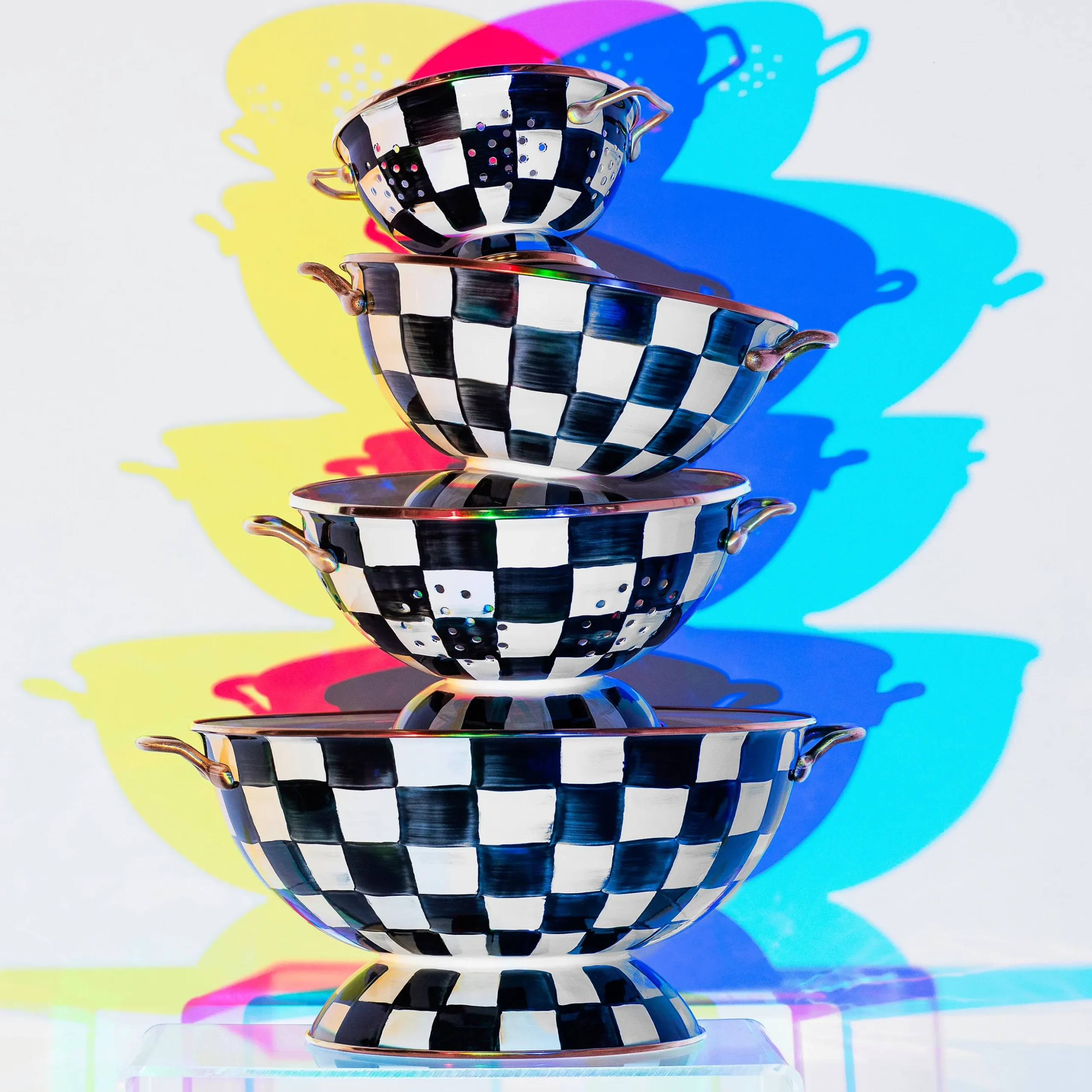 Courtly Check Small Colander