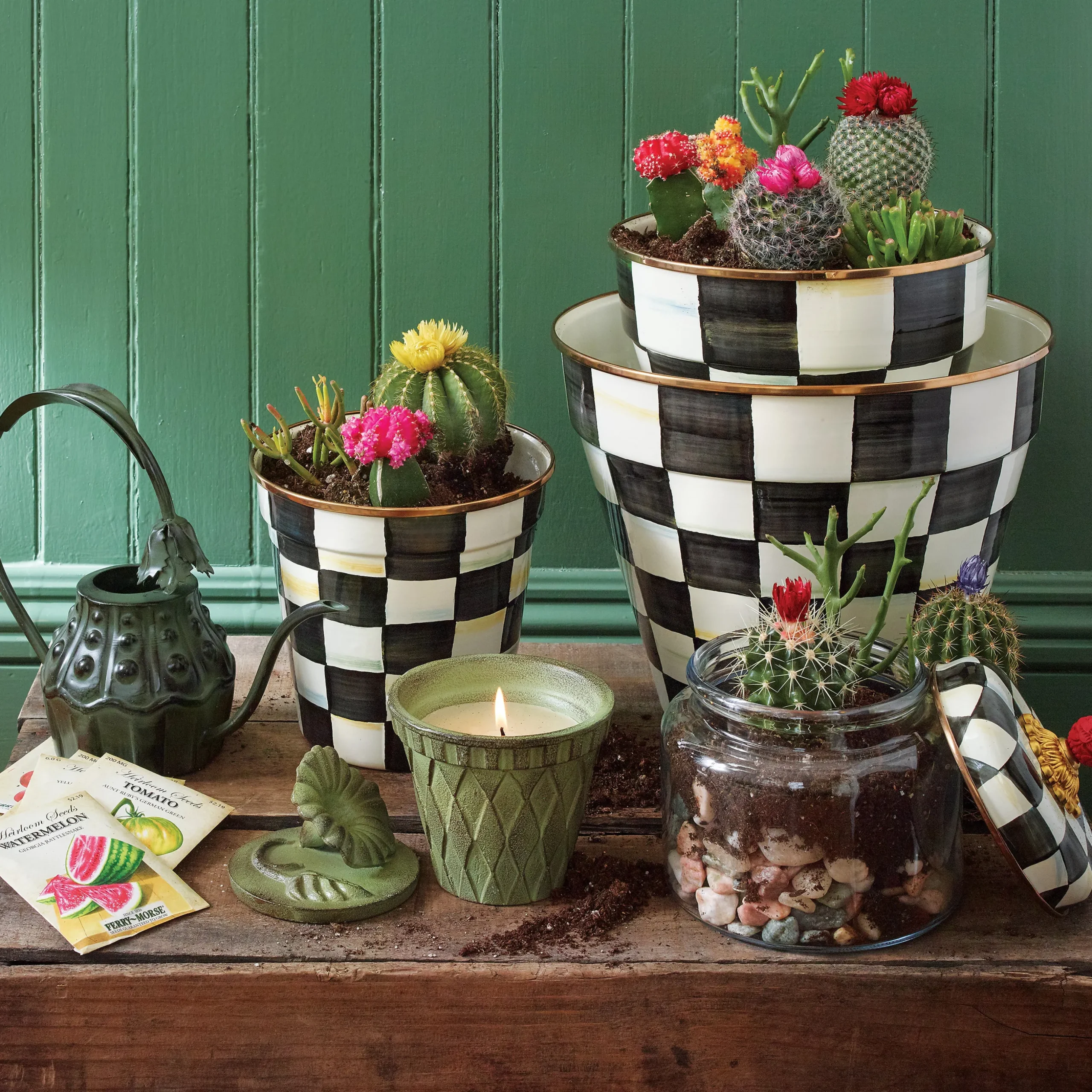 Courtly Check Small Kitchen Canister
