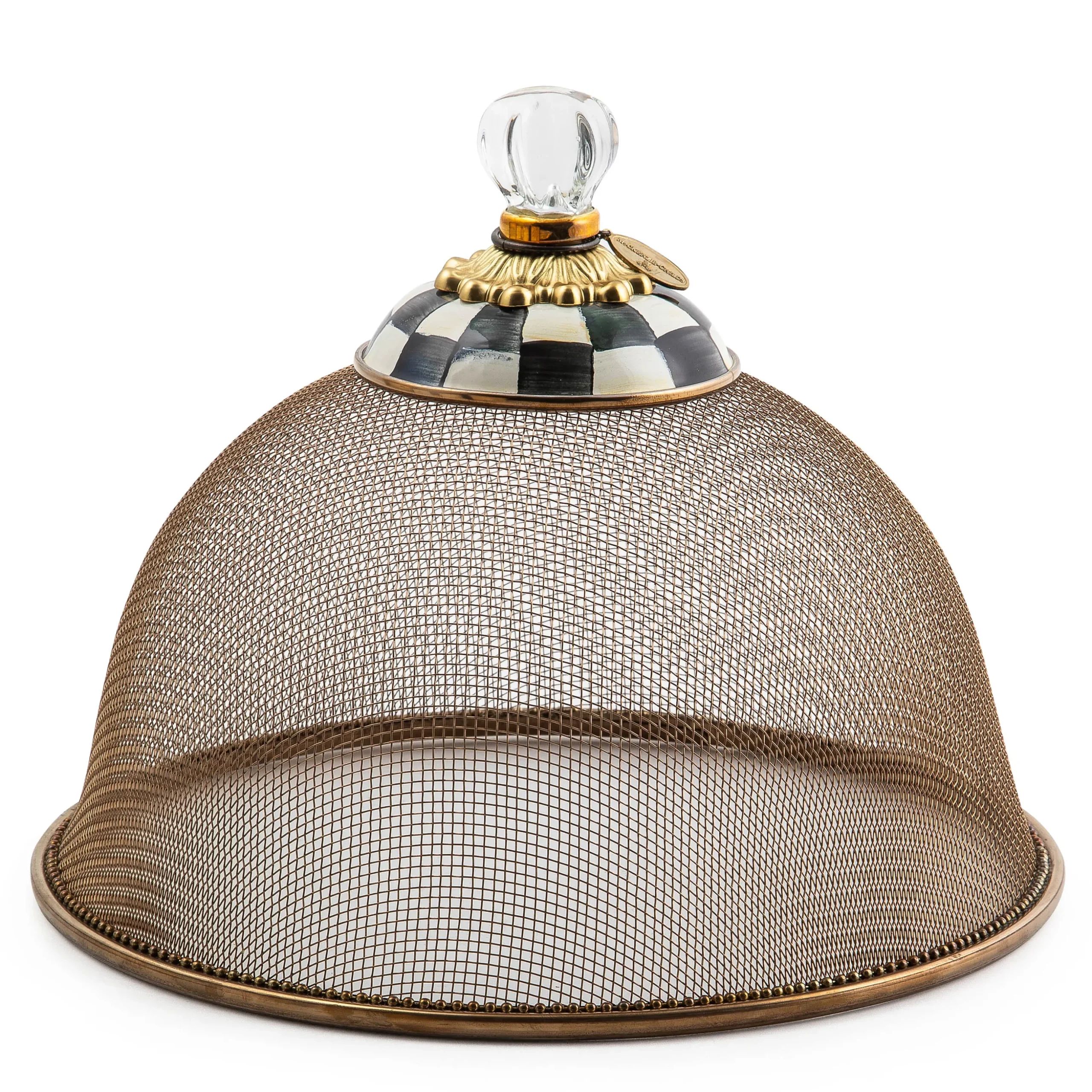 Courtly Check Small Mesh Dome