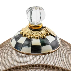 Courtly Check Small Mesh Dome