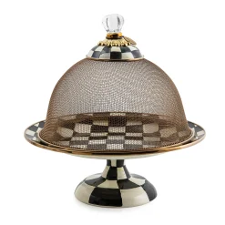 Courtly Check Small Mesh Dome