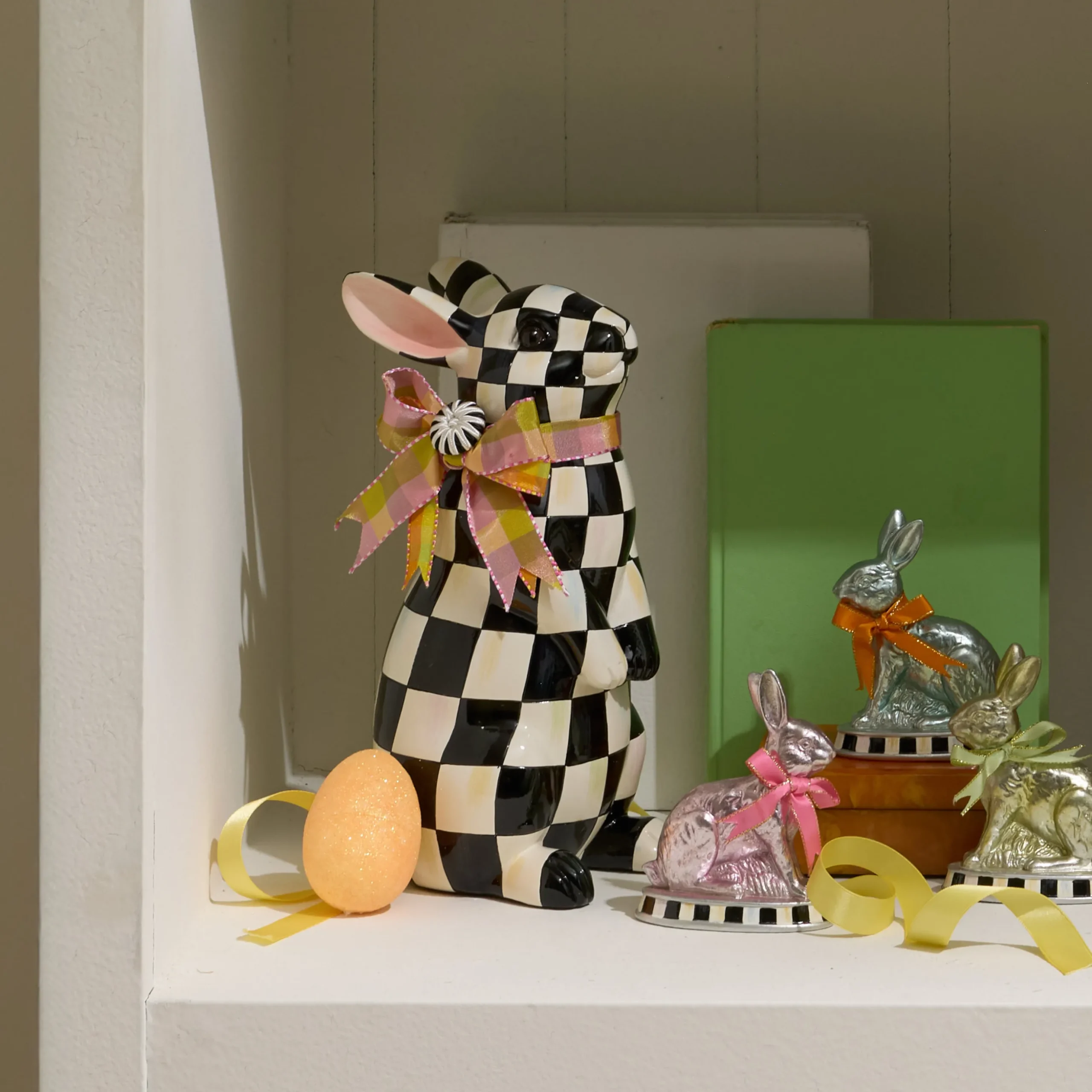 Courtly Check Standing Bunny
