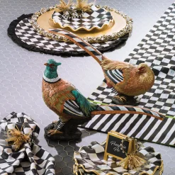 Courtly Check & Stripe Table Runner