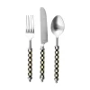 Courtly Check Supper Club 3-Piece Place Setting