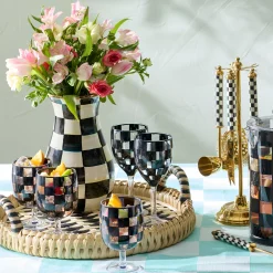 Courtly Check Tall Vase