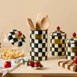 Courtly Check Utensil Holder