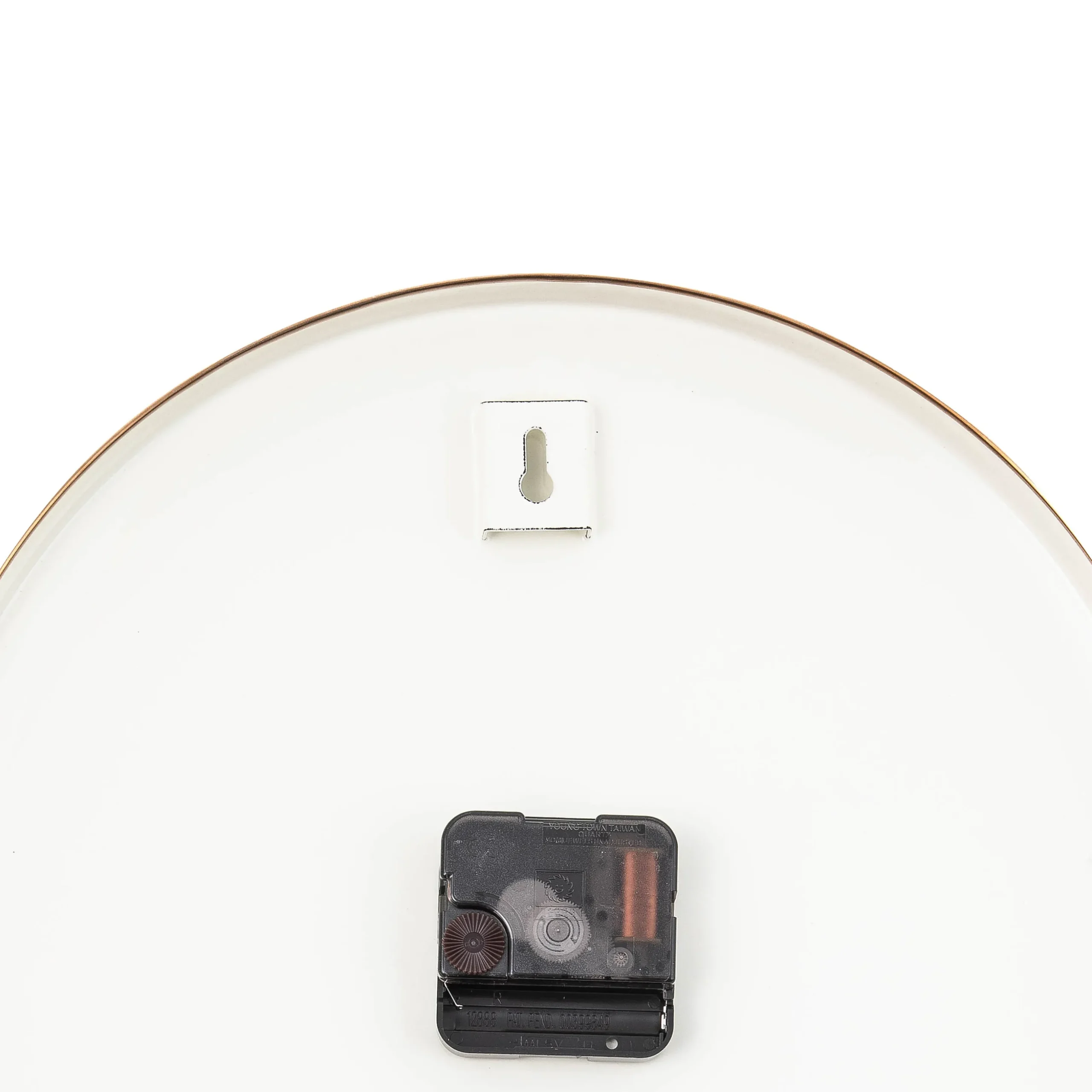 Courtly Check Wall Clock
