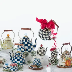 Courtly Check Whistling Tea Kettle