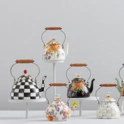 Courtly Check Whistling Tea Kettle