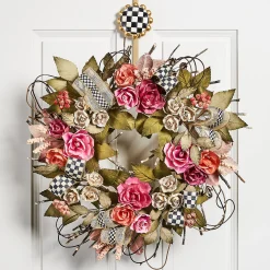 Courtly Check Wreath Hanger