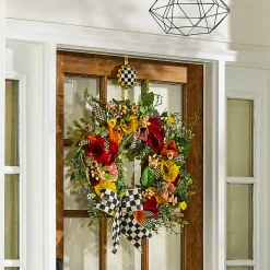 Courtly Check Wreath Hanger