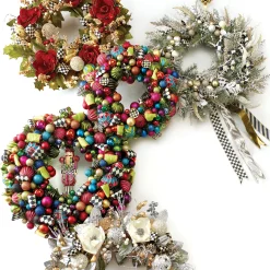 Courtly Check Wreath Hanger