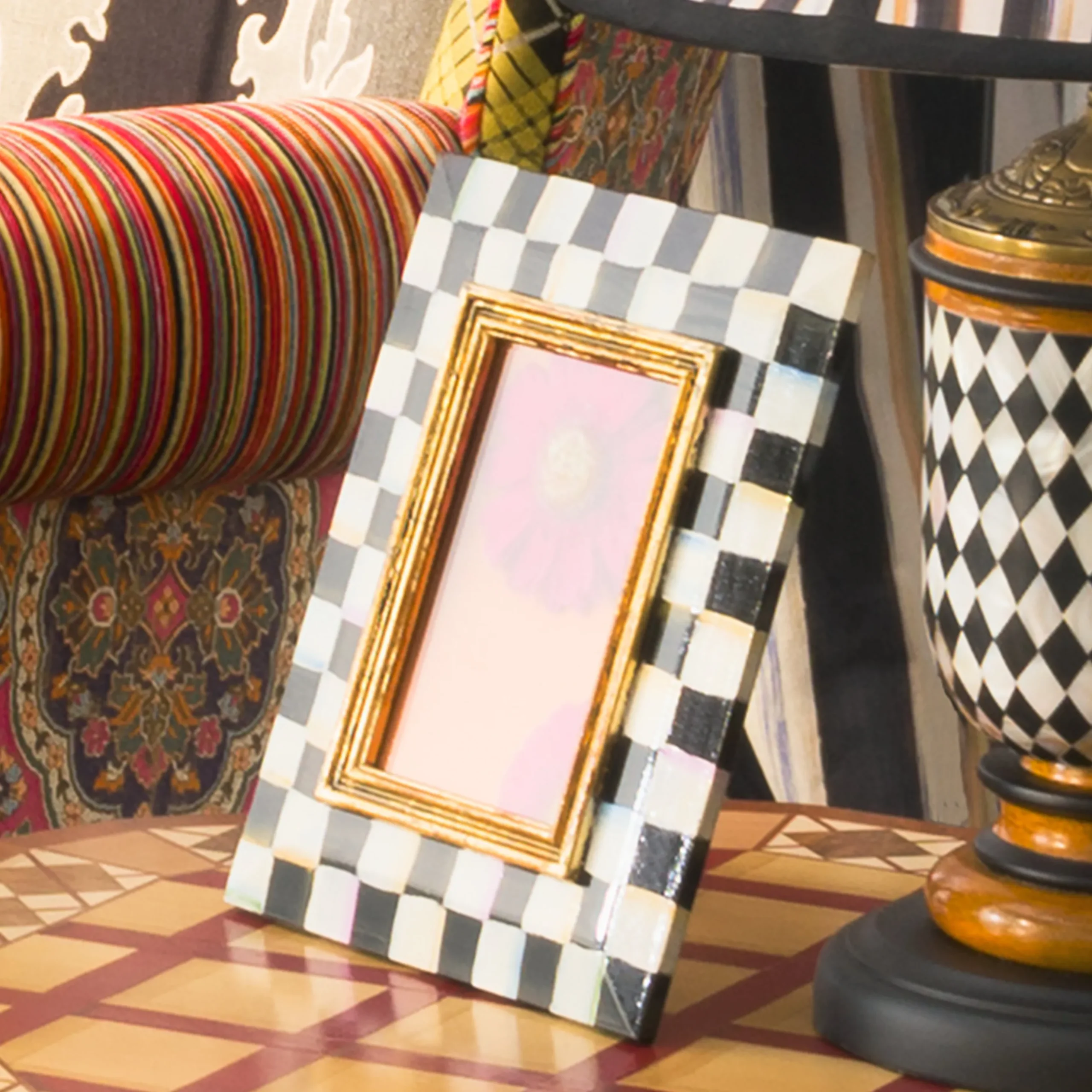 Courtly Check 5" x 7" Frame