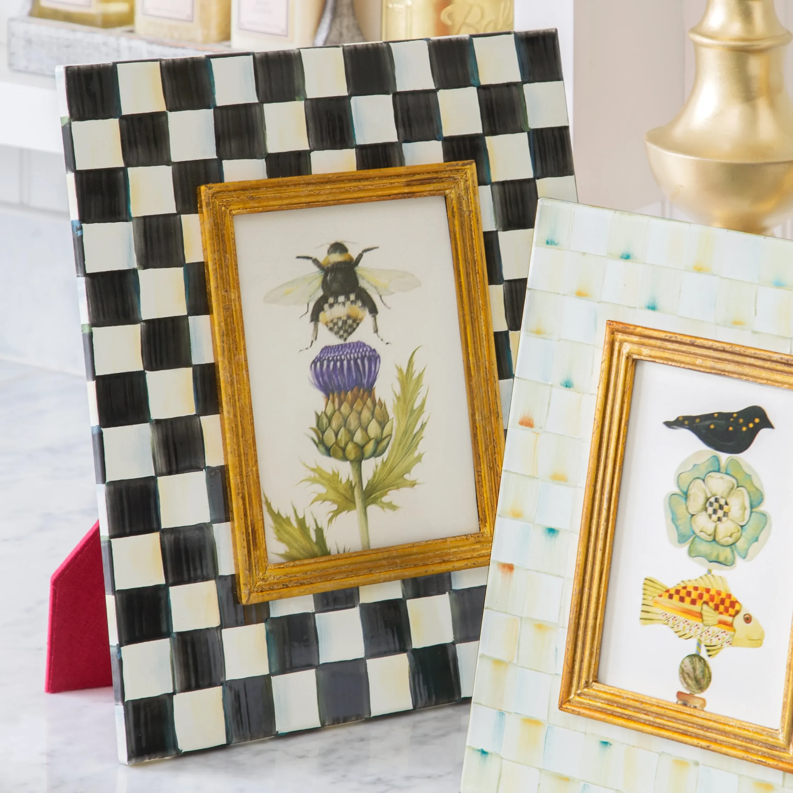 Courtly Check 5" x 7" Frame