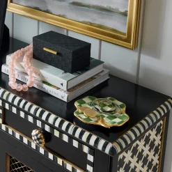 Courtly Criss-Cross Small Cabinet