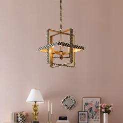 Courtly Cube Chandelier