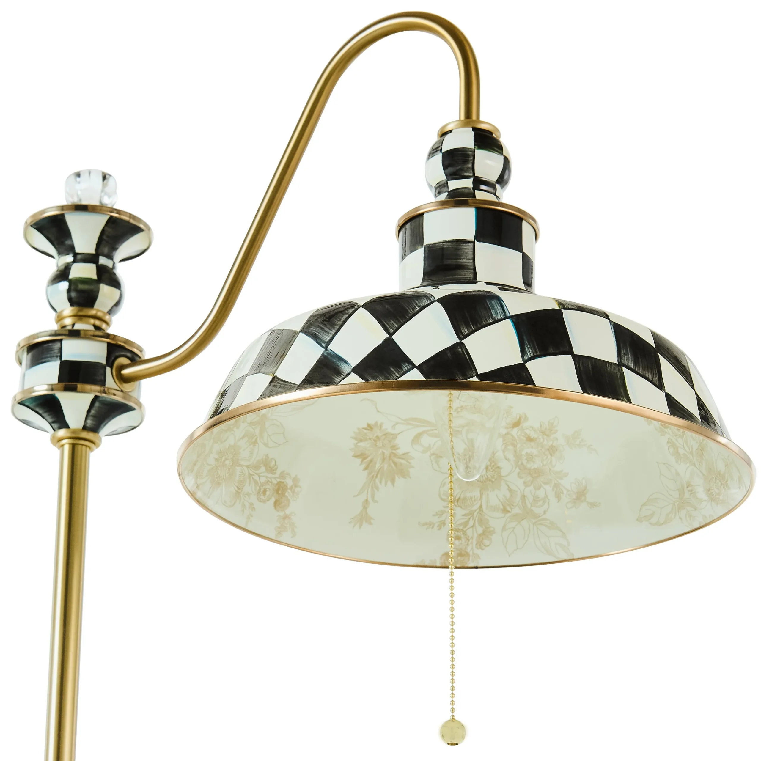 Courtly Farmhouse Floor Lamp