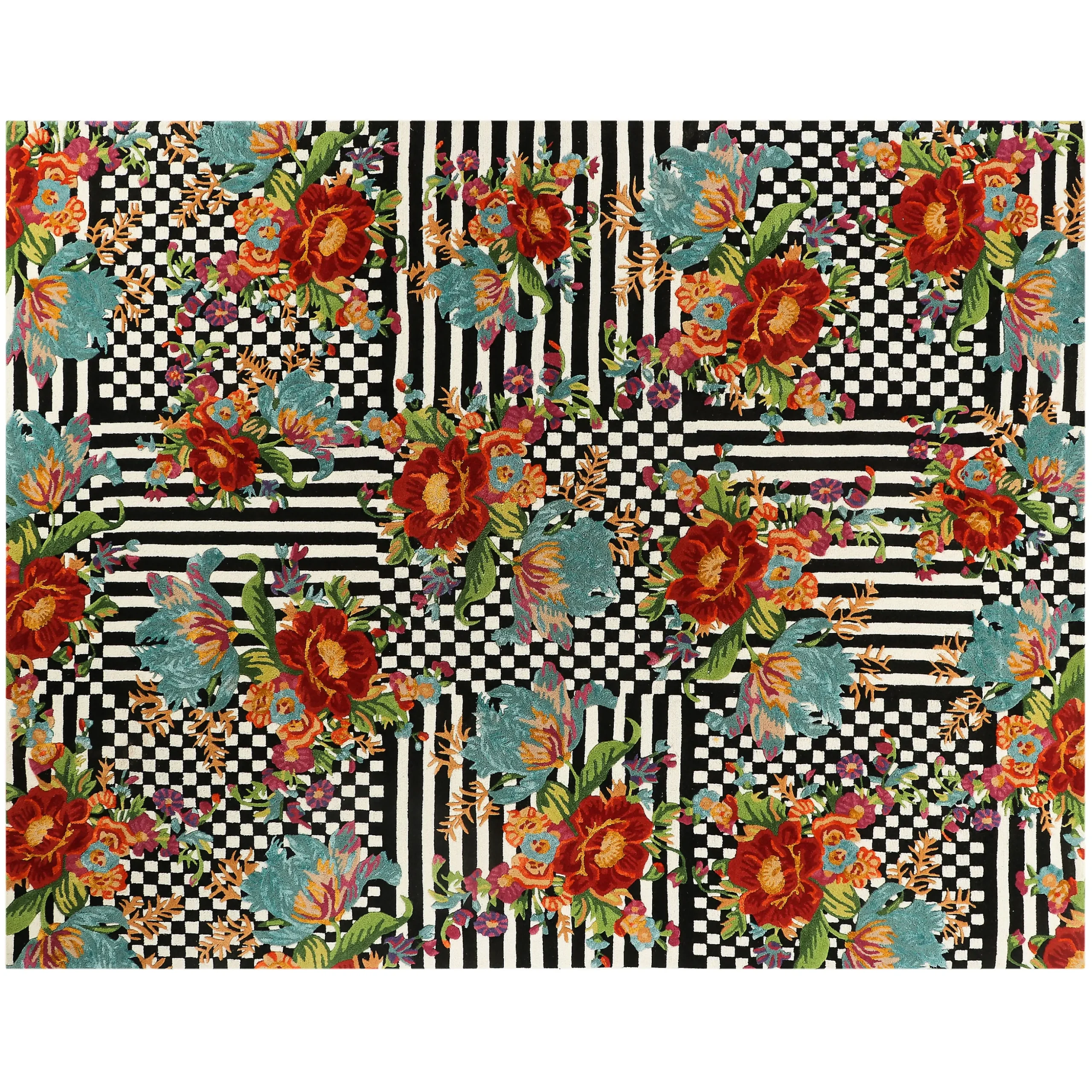 Courtly Flower Market 8' x 10' Rug
