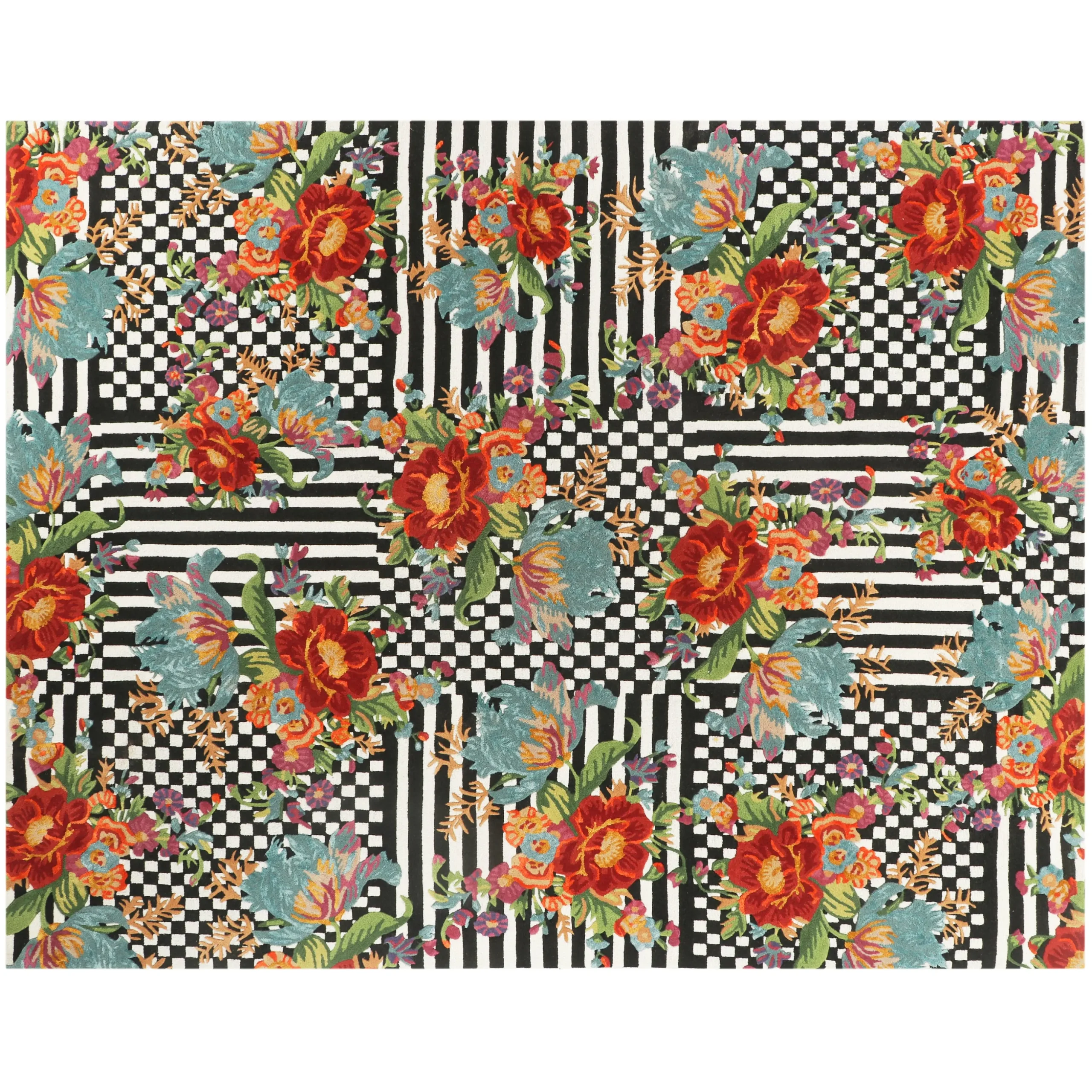 Courtly Flower Market 8' x 10' Rug