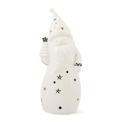 Courtly Noel Illuminated Santa