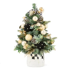 Courtly Noel Illuminated Tabletop Tree