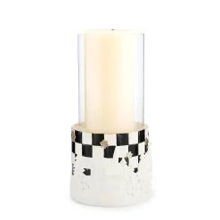 Courtly Noel Pillar Candle Holder