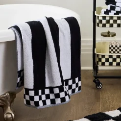 Courtly Striped Bath Towel