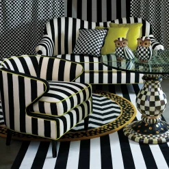 Courtly Stripe Owl