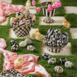 Courtly Stripe Tabletop Urn