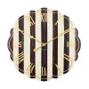 Courtly Stripe Wall Clock