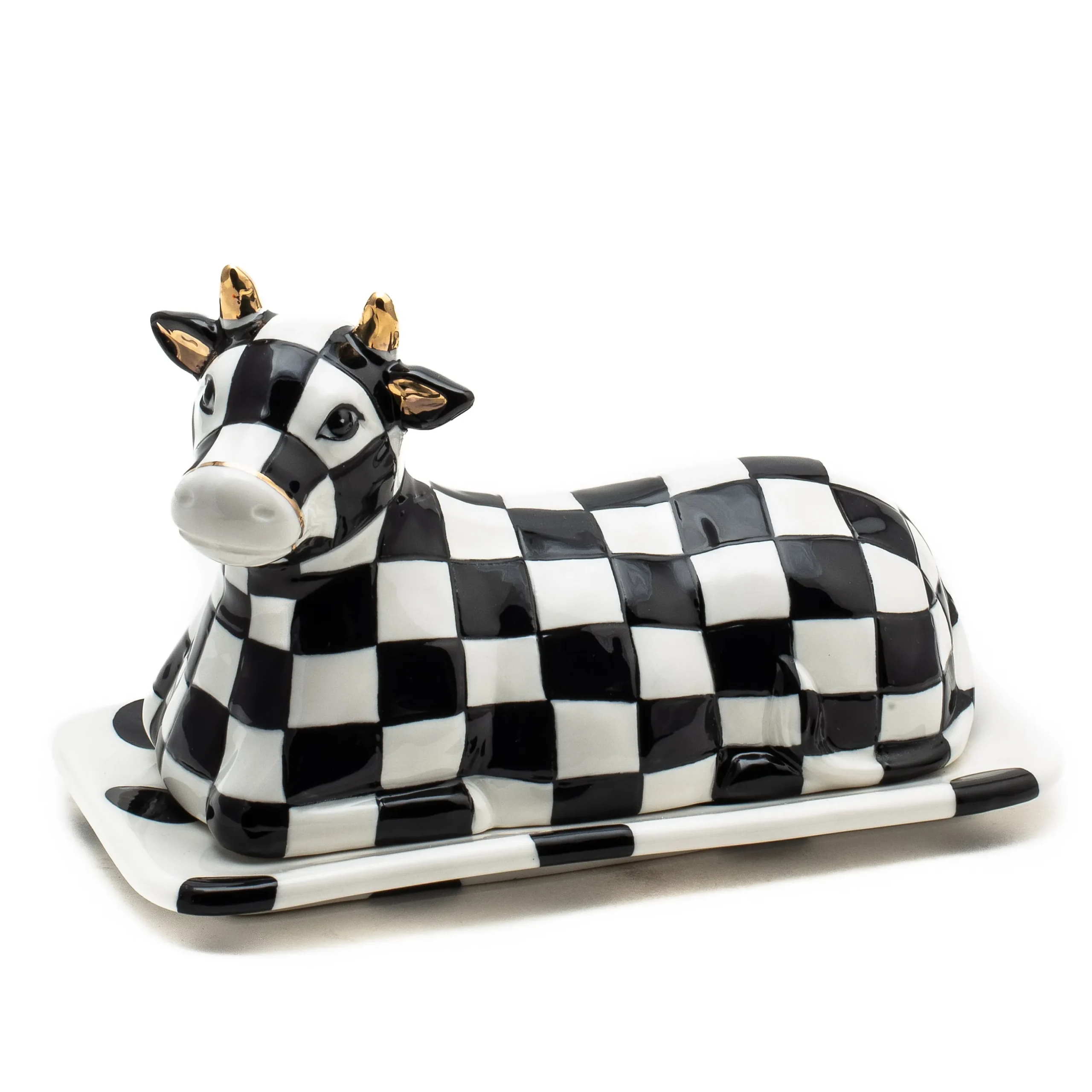 Cow Creamery Butter Dish