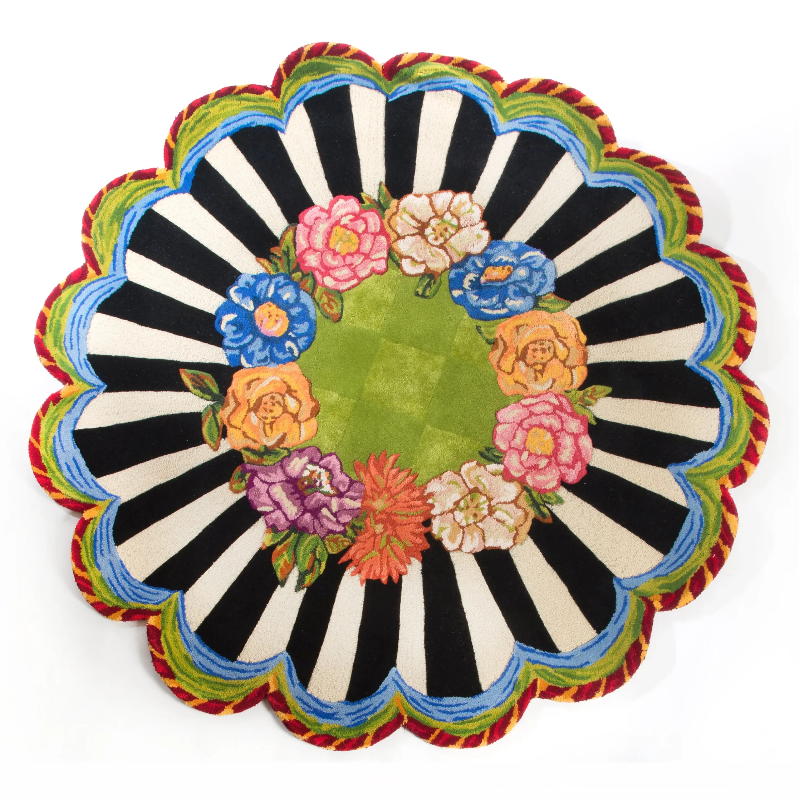 Cutting Garden 6' Round Rug