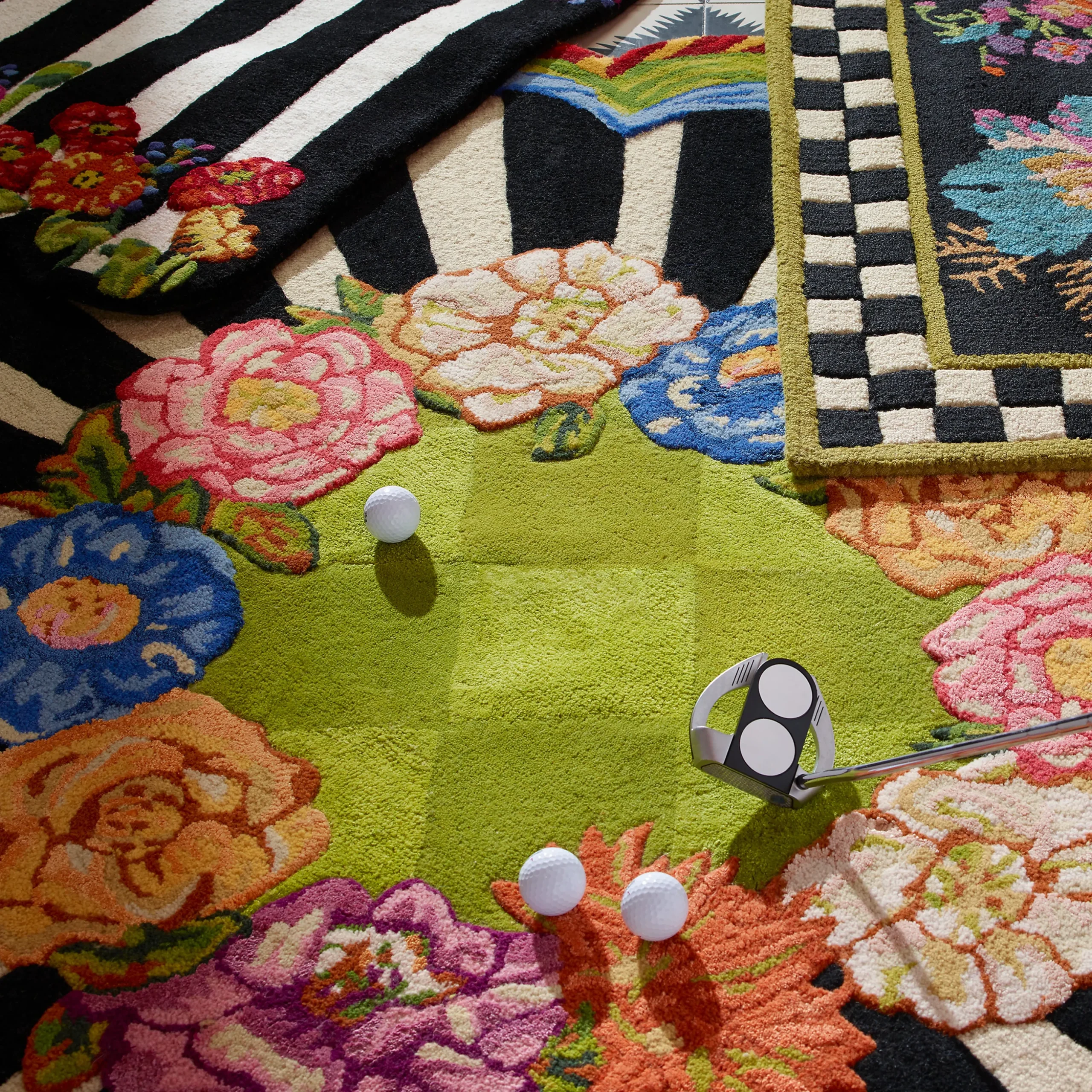 Cutting Garden 6' Round Rug