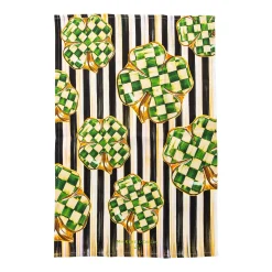 Dancing Clovers Dish Towel